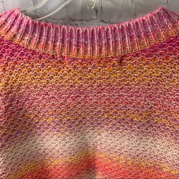 NWT Rebecca Minkoff Sunset Pink Andy Sweater M - Picture 6 of 8